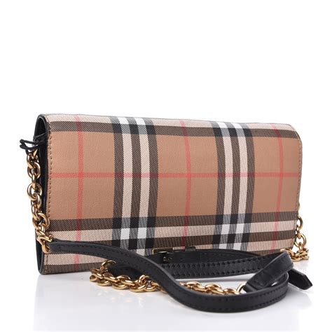 burberry henley wallet on chain|burberry wallet sale outlet.